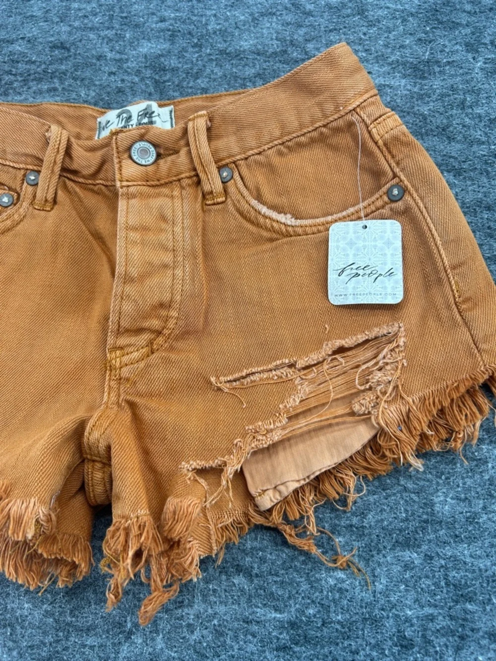 Free People We The Free Women’s Loving Good Vibrations Shorts Size 24 - Picture 3 of 8